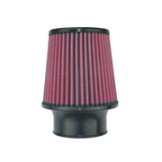 Injen X-1017-BR X-1017-BR Injen High Performance Air Filter - 3.00 Black Filter 6 Base / 5 Tall / 4 Top - 45 Pleat
