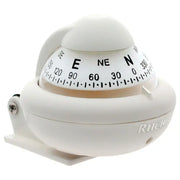 White marine compass from X-10W-M Ritchie Navi Compass with a 2-inch dial