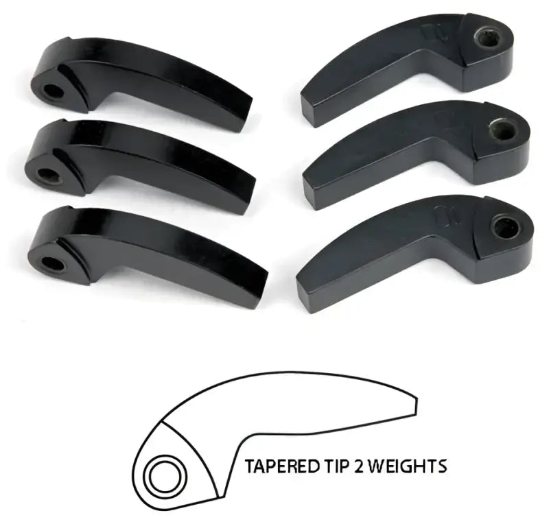 X-2 Hypershift Tapered Tip 2 Machined Weights 3/Pk 81.5g 