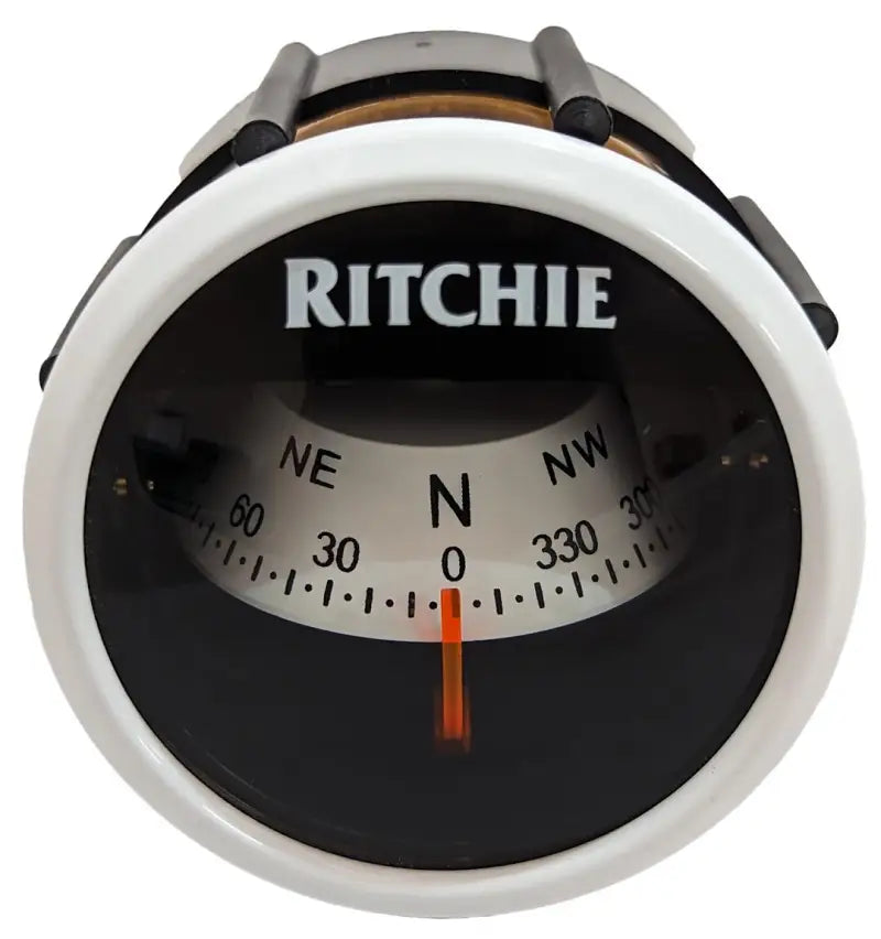 X-23WW Ritchie Navi Sport Dash Mount White Di - Compass