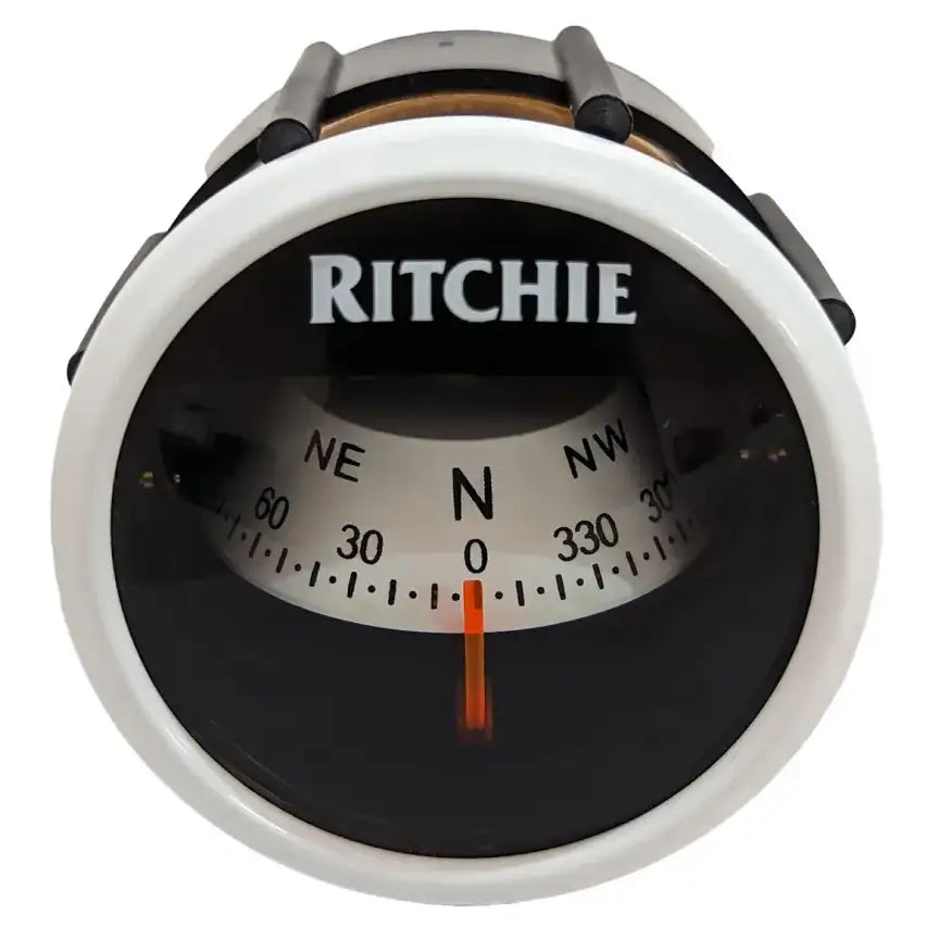 X-23WW Ritchie Navi Sport Dash Mount White Di - Compass