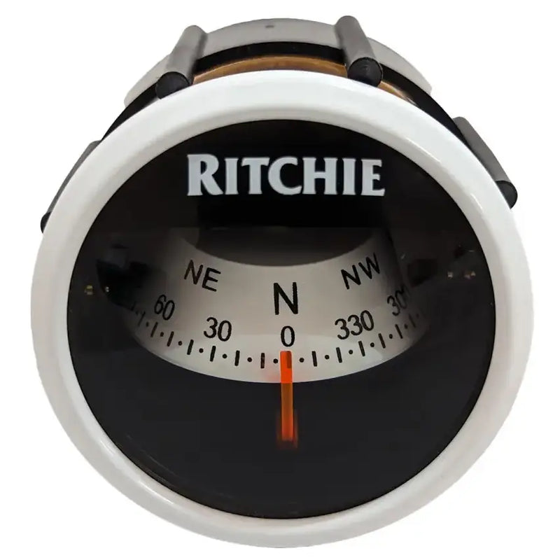 X-23WW Ritchie Navi Sport Dash Mount White Di - Compass
