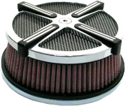 X Force Air Cleaner Kit Chrome/Black - HARDDRIVE