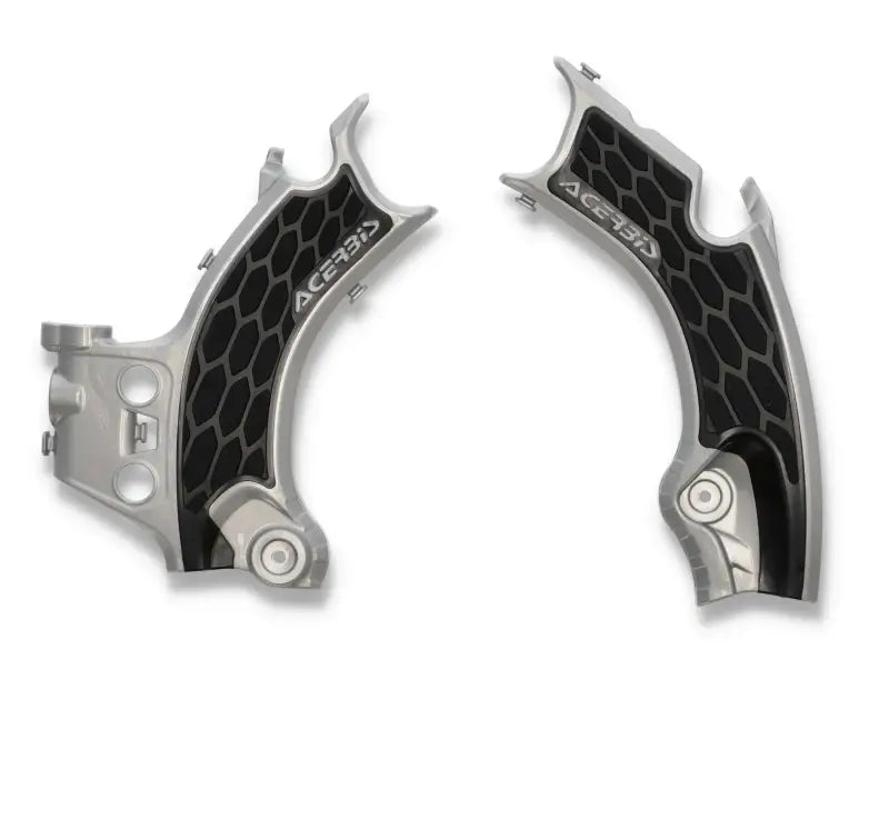 Frame Guards X Grip Silver/Black - ACERBIS