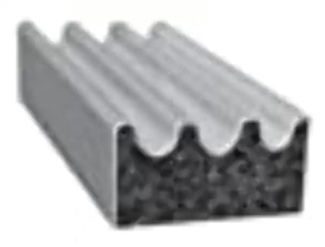X113HT-50 Trimlok Epdm Sponge D Rib Seal W/Psa 50Ft - Multi Purpose Weather Stripping