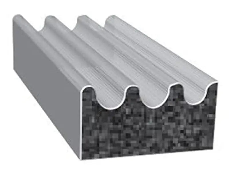 X113HT-50 Trimlok Epdm Sponge D Rib Seal W/Psa 50Ft - Multi Purpose Weather Stripping