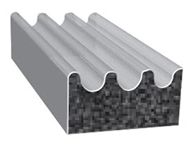 X113HT-50 Trimlok Epdm Sponge D Rib Seal W/Psa 50Ft - Multi Purpose Weather Stripping
