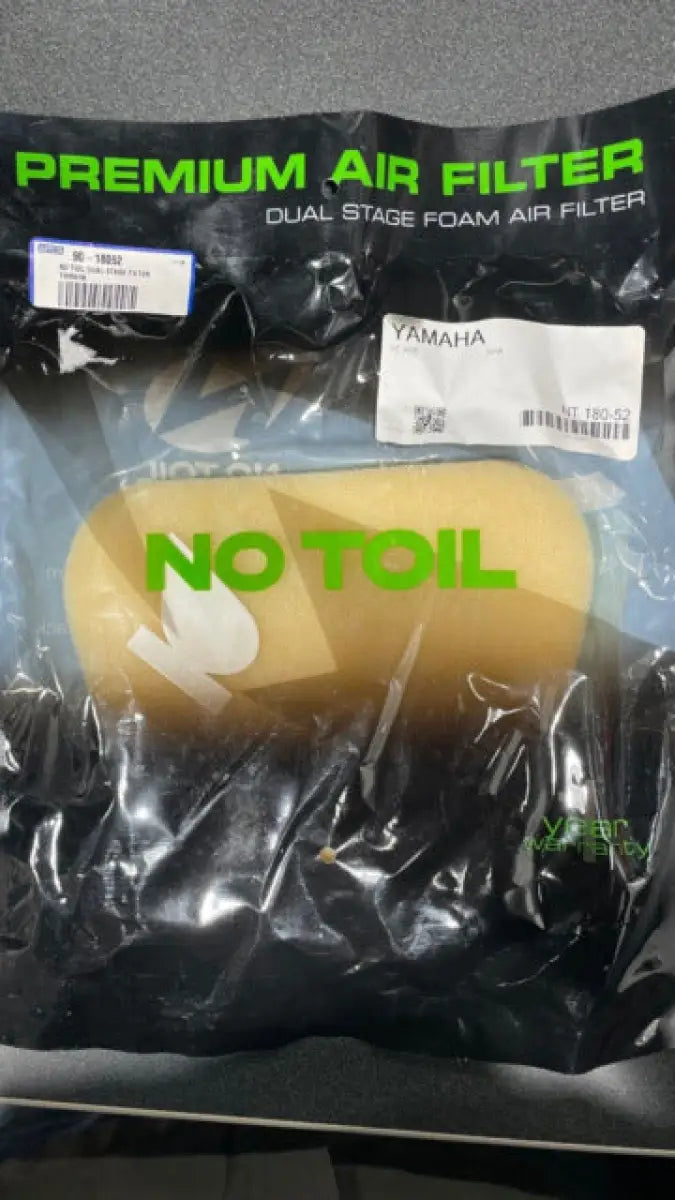 X180-52 No Toil Air Filter Extreme Condition Yam - Filters