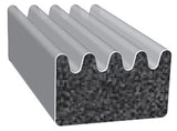 X2897HT-25 Trimlok Epdm Sponge D Rib Seal W/Psa 25Ft - Multi Purpose Weather Stripping