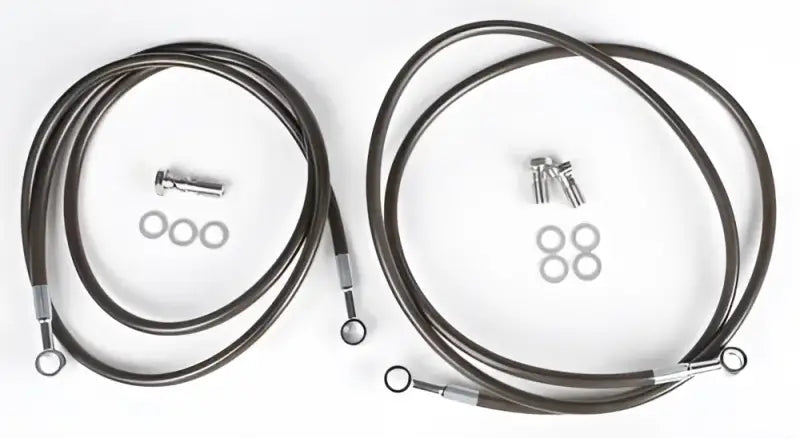 X3XRS-F-2-SMOKE Streamline Brakeline Front Smoke + 2 Can-Am - Cable/Hydraulic Control Lines