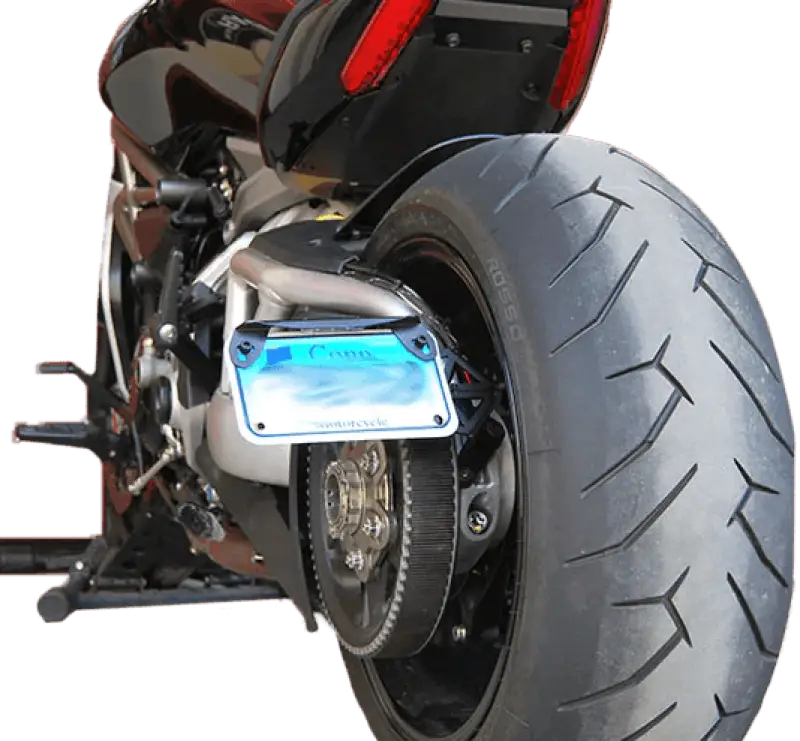 XD-SIDE New Rage Cycles Side Mount License Plate Duc - RV and Auto Parts