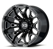 XD841 20X10 8X6.5 G-Black Mill -18Mm Wheel Pros