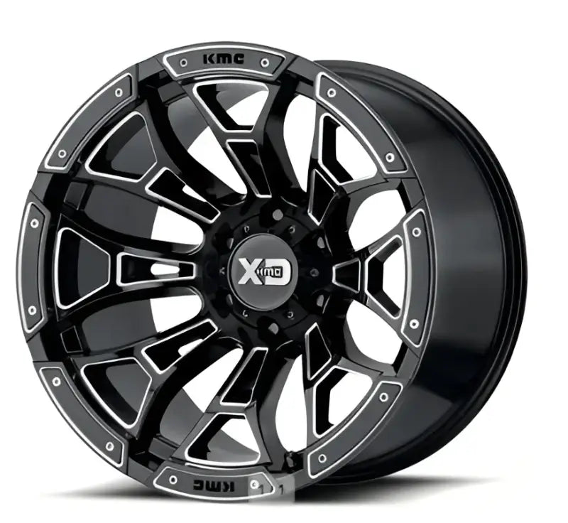 XD841 20X10 8X6.5 G-Black Mill -18Mm Wheel Pros