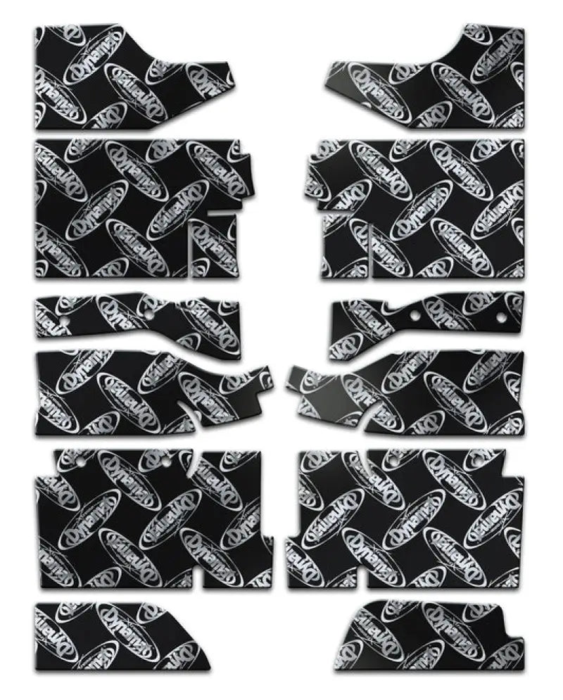 Dynamat sound deadening kit for Ford Mustang package tray replacement or upgrade