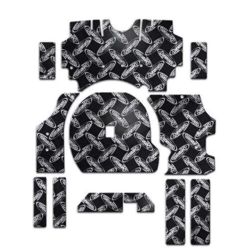 Dynamat sound deadening kit for Ford Mustang door kit XFO M5 D 2005-2009