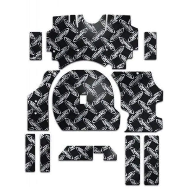 Dynamat sound deadening kit for Ford Mustang door kit XFO M5 D 2005-2009