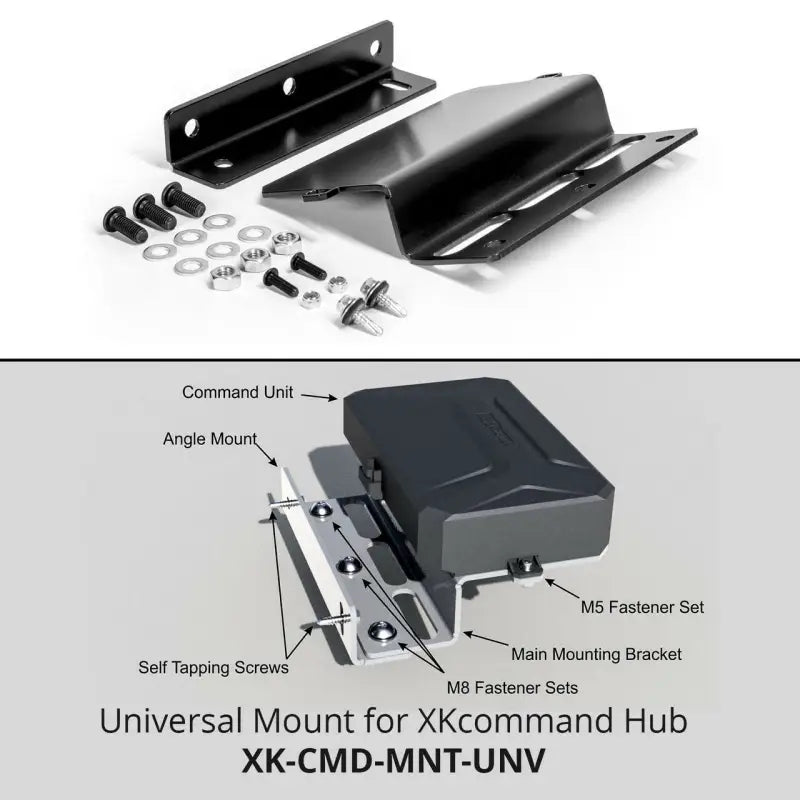XK-CMD-MNT-UNV Xkcommand Universal Bracket - XKCommander Multifunction Switch Pannel