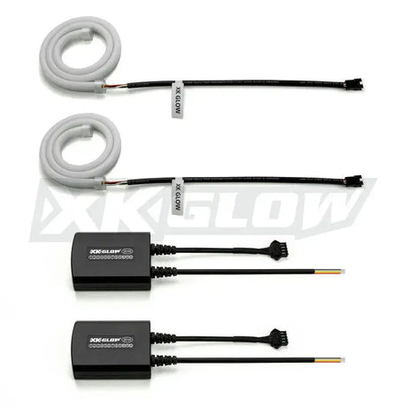 XK Glow 36inch - 2pc Sequential Switchback LED Strip Kit DRL Turnsignal for Headlights - Lights