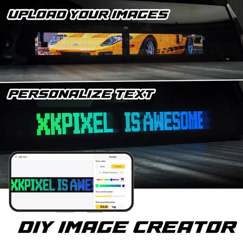 XK Glow XK-PXL LED Sign