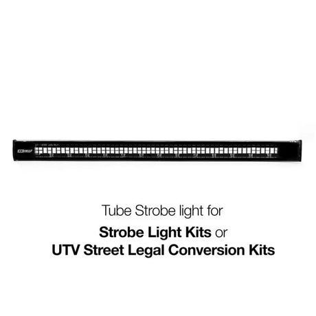 Blue rectangular strobe light bar for RV parts & accessories and truck accessories