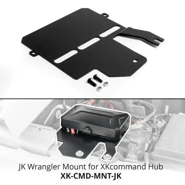 XK Glow XKcommand Hub Mounting Bracket for Wrangler JK - Fabrication