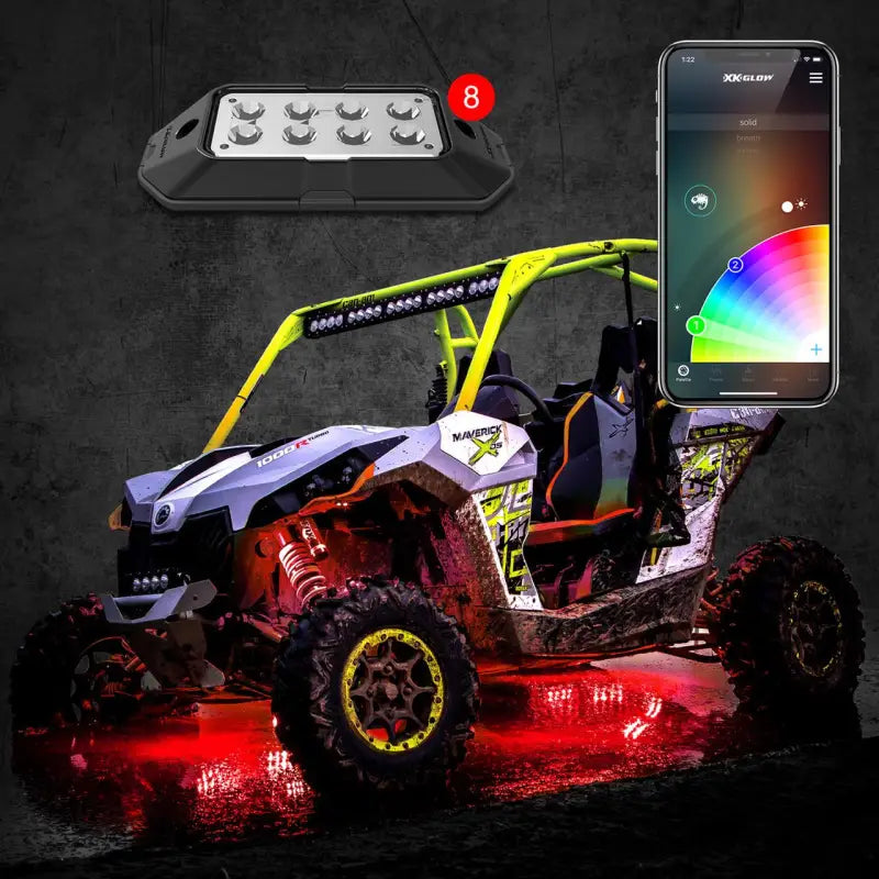 XK-ROCK-ADV-DM Xk Glow Led Rock Light Kit - Underbody