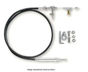 Throttle cable with hardware for XKD-20PGBLDU Lokar 48-inch universal black housing powergl