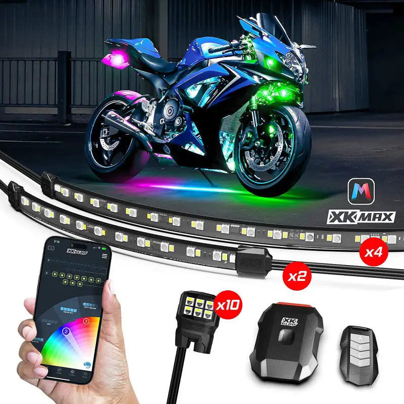 Xkmax Led Underglow Kit 16 Pc - XK GLOW