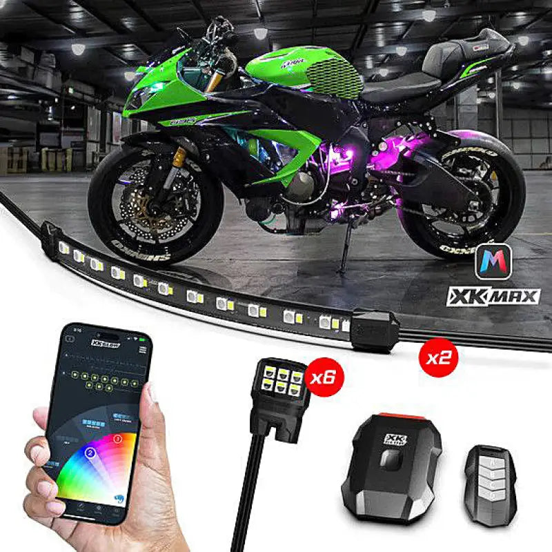Xkmax Led Underglow Kit 8 Pc - XK GLOW