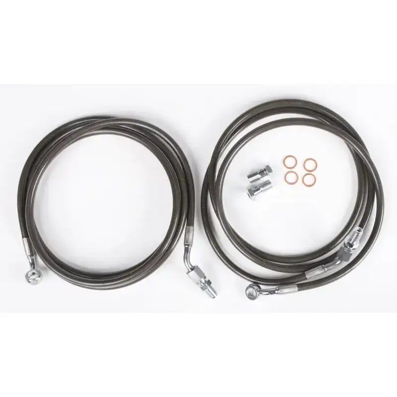 XP900-R SM Brakeline Rear Std Smoke Pol Rzr Xp 900 - Brake Line Kit