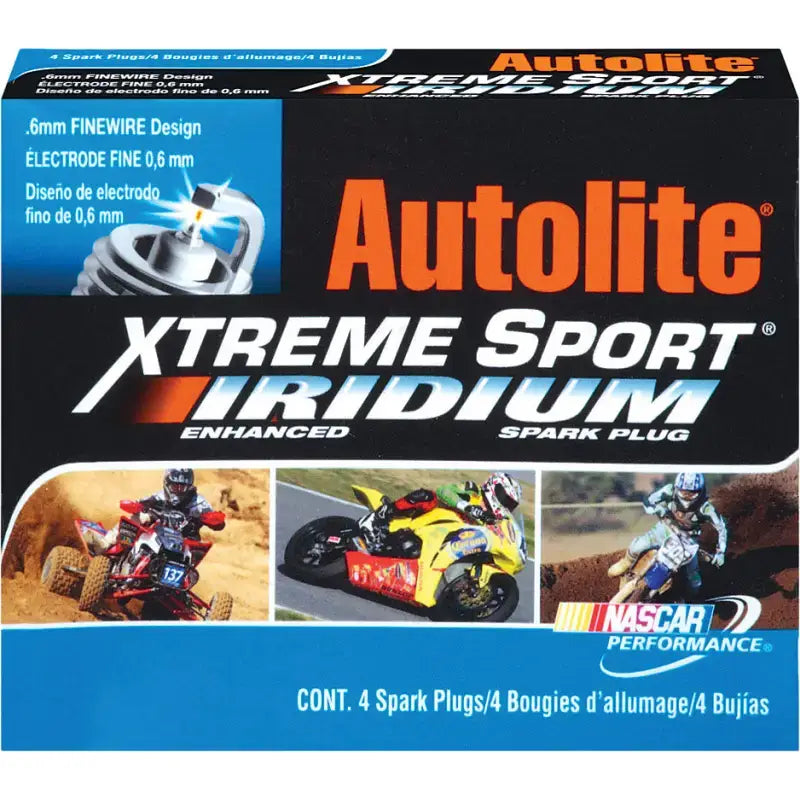 AUTOLITE XS4164 Spark Plug Xs4164/4 Iridium Xtreme Sport