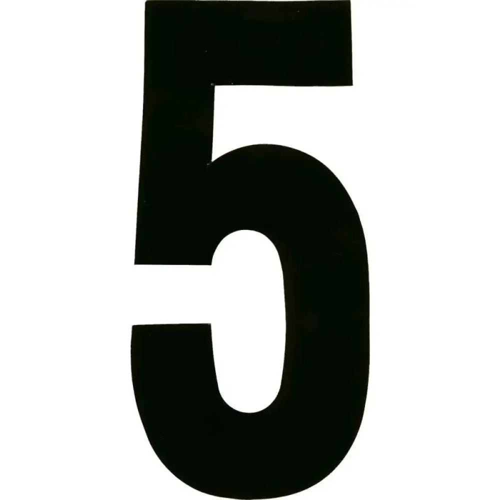 XT43W-5 #5 4" White Extreme Digits 3/Pk