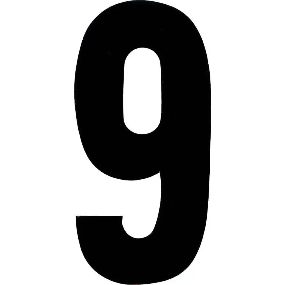XT63W-9 #9 6" White Extreme Digits 3/Pk