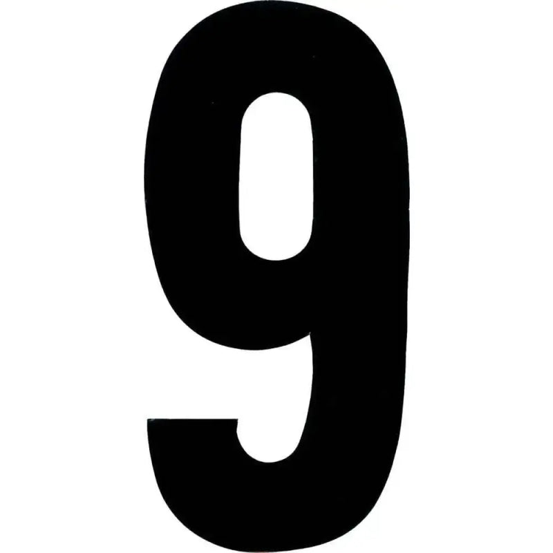 XT63W-9 #9 6" White Extreme Digits 3/Pk