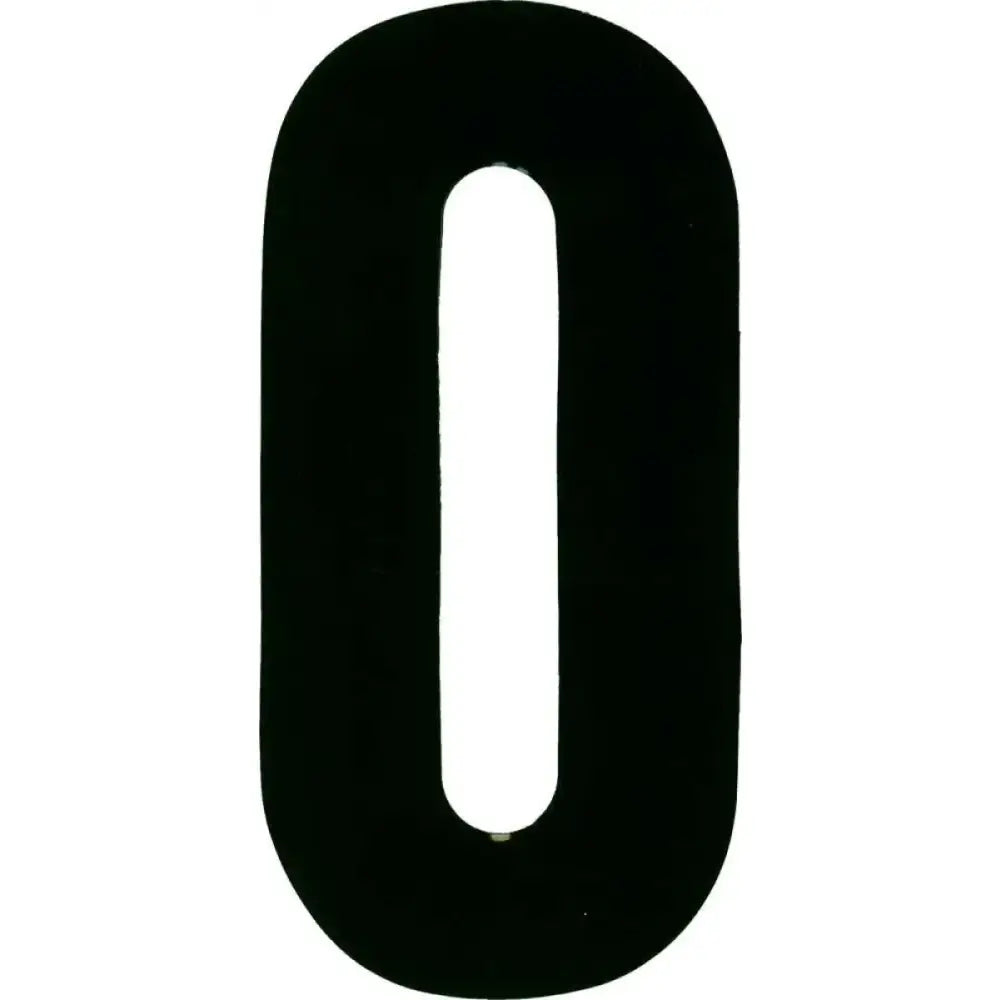 XT73B-0 #0 7" Black Extreme Digits 3/Pk