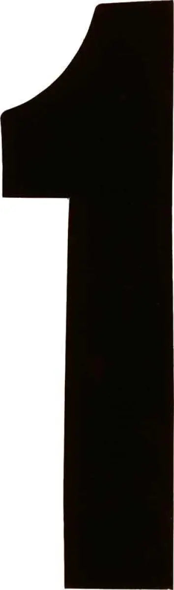 XT73B-1 #1 7" Black Extreme Digits 3/Pk