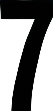 XT73W-7 #7 7" White Extreme Digits 3/Pk