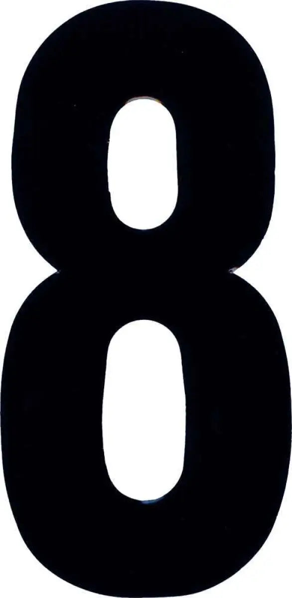 XT73W-8 #8 7" White Extreme Digits 3/Pk