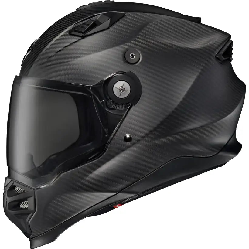 SCORPION EXO Xt9000 Carbon Full Face Helmet Matte Black Md for Powersports