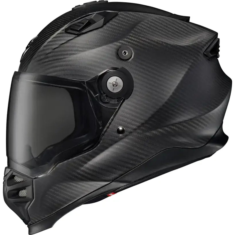 SCORPION EXO Xt9000 Carbon Full Face Helmet Matte Black Sm for Powersports