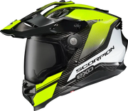 SCORPION EXO Xt9000 Carbon Full Face Helmet Trailhead Hi Vis Sm