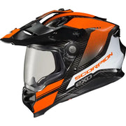 SCORPION EXO Xt9000 Carbon Full Face Helmet Trailhead Orange 2x