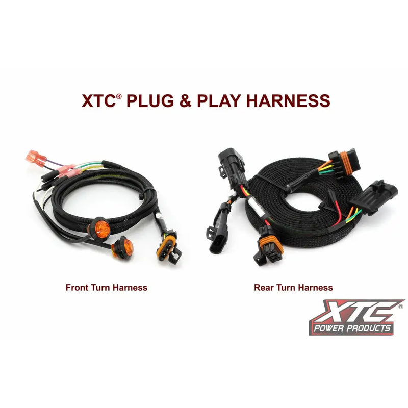 XTC Power Products ATS Turn Signal Kit W Electrical ATS-L-POL-RAN570 - Billet Column