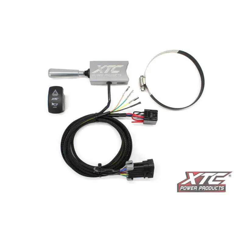 XTC Power Products Auto Turn Signal KIT W Illumination ATS-L-POL-M10U-DRL - Lever Front Drl Lights