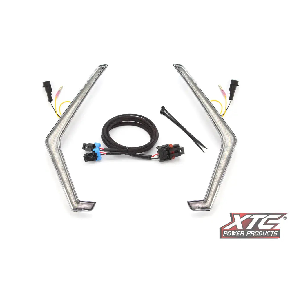 XTC Power Products Front Signature Light and Accents Illumination POL-PRO-FTL - Turng Signal Fang Accent Kit