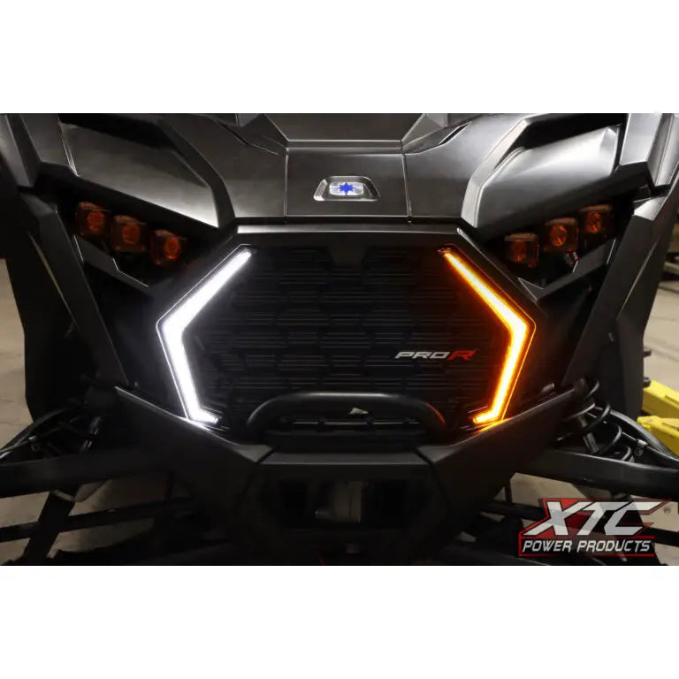 XTC Power Products Front Signature Light and Accents Illumination POL-PRO-FTL - Turng Signal Fang Accent Kit
