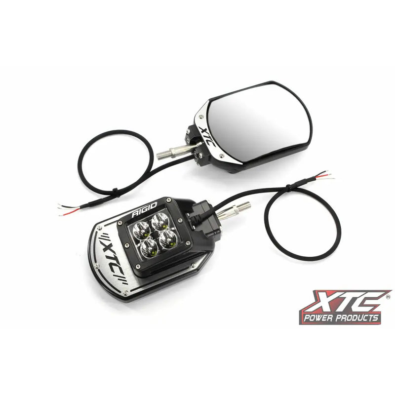 XTC Power Products XTC SIX12 Mirrors Vehicle Kits SIX12-A-Ridge - Mirror Side View Kit Lit
