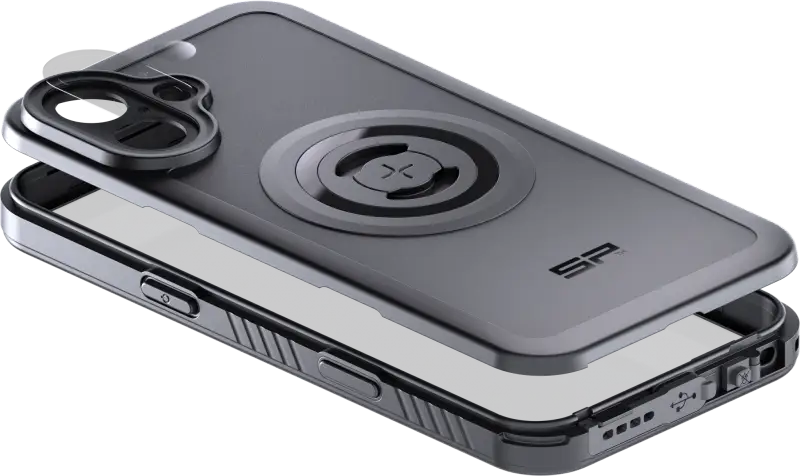 Phone Case Xtreme Spc+ Iphone 16 Plus Black - SP CONNECT
