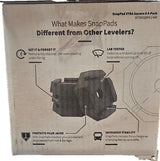 XTRSQSP4 Snappad Snappad Xtra Square 6 - 4 Pack: Durable snap-on pads for RV, automotive, powersports, off-road, marine, exterior, truck accessories, interior, truck bed, and RV parts, enhancing stability and support for your vehicle's leveling system, AVADA - Best Sellers, Must Haves