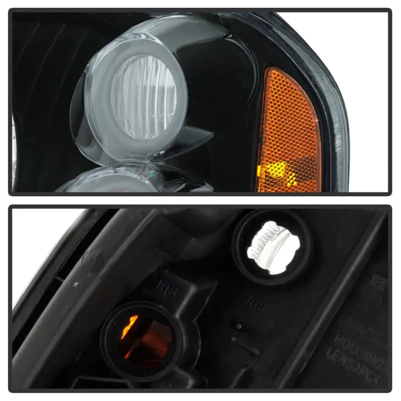 xTune 01-04 Nissan Frontier OEM Headlights - Black (HD-JH-NF01-AM-BK) 